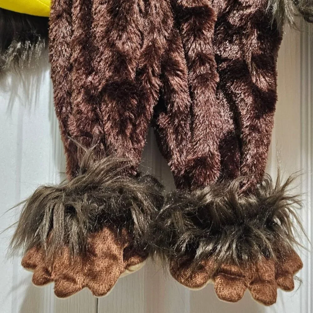 Monkey Around Baby Halloween Costume 0-6 Months Plush Banana Rattle Halloween
